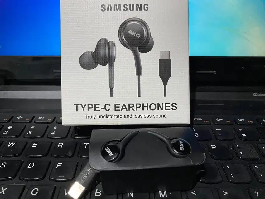 Headset Samsung AKG TIPE C Earphone Samsung Type C note 10 note 20