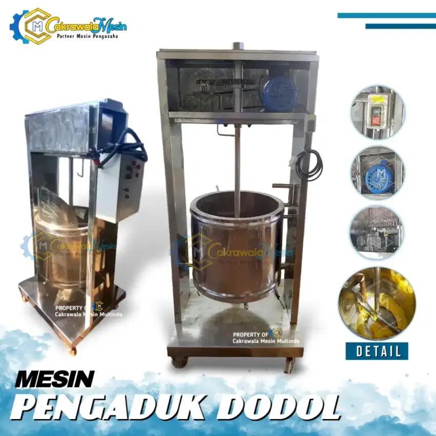 Mesin Pengaduk dan Pemasak Dodol