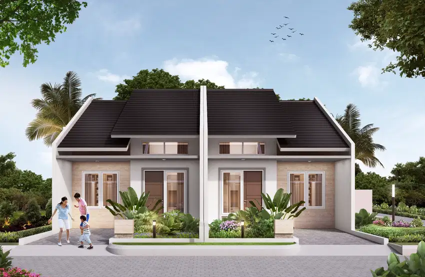 New Rumah Tumbuh Tipe Elena di Perumahan Elite Bandung