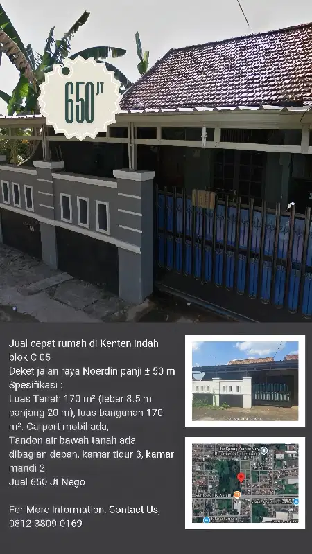 jual rumah murah palembang