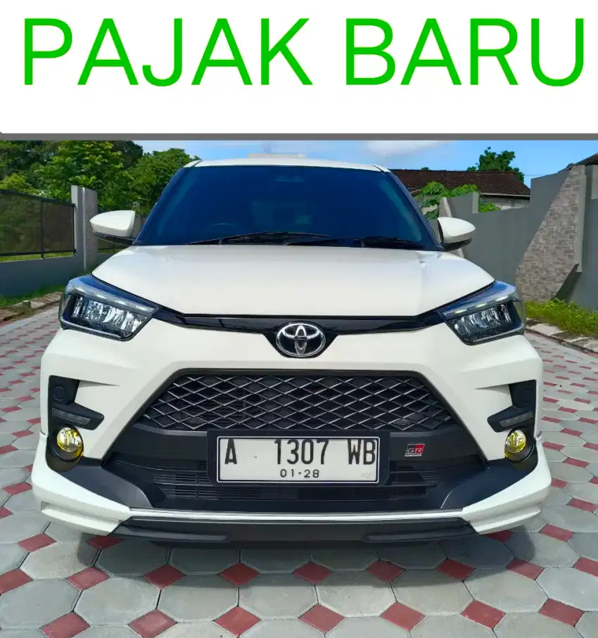 PAJAK BARU, KM 26rb RAIZE GR TSS MATIC 2021