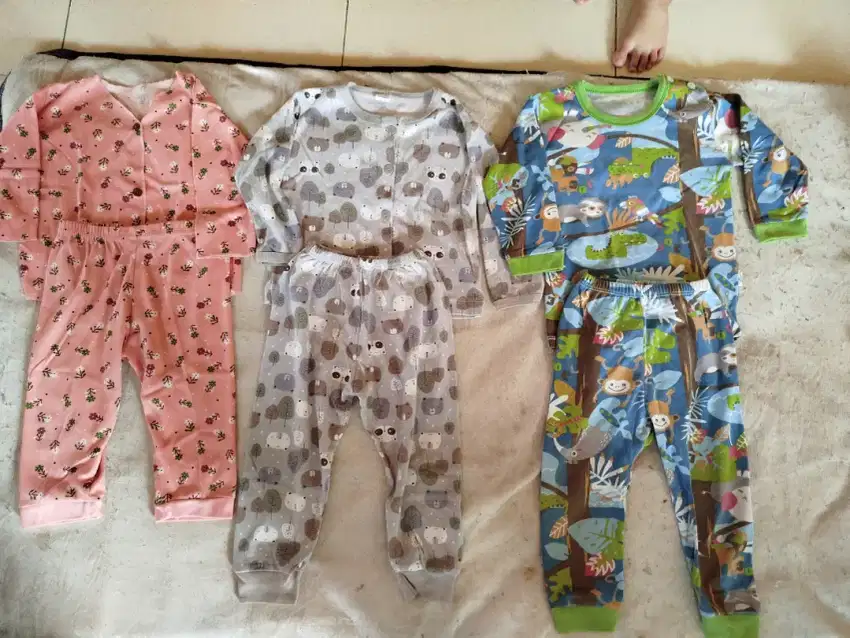 PL Baju tidur bayi 6bulan