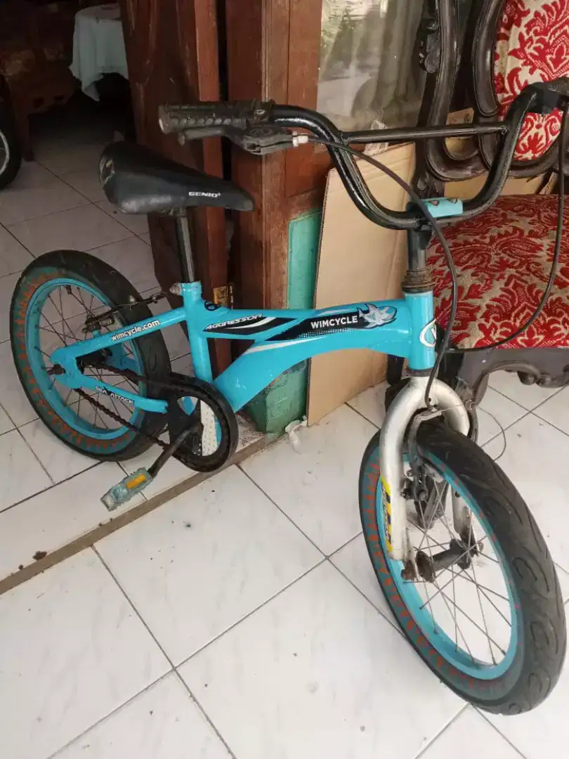 Sepeda bmx anak ring 16 wim cycle