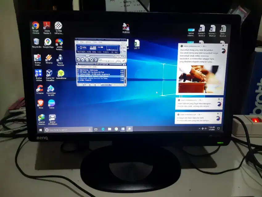 LCD Monitor BenQ 14Inch