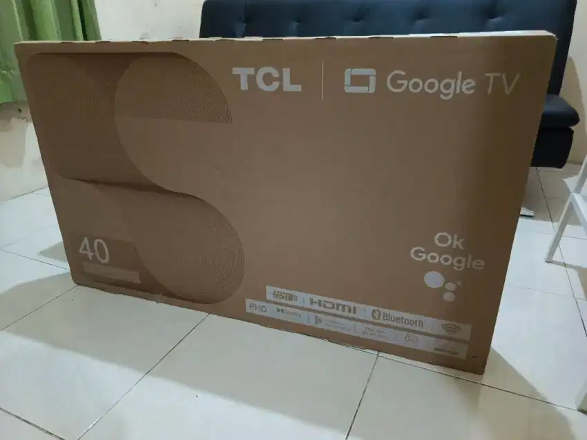 LED TCL Google TV G9 40inch Baru Garansi Resmi 3 Tahun