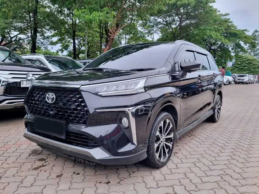 [ TERAWAT ] TOYOTA NEW VELOZ 1.5 Q CVT AT MATIC TSS 2022 HITAM