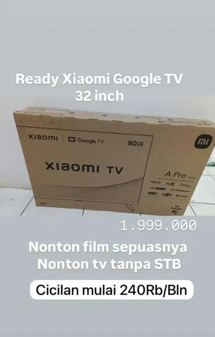 Xiaomi Google TV 32 inch Erafone Pemalang