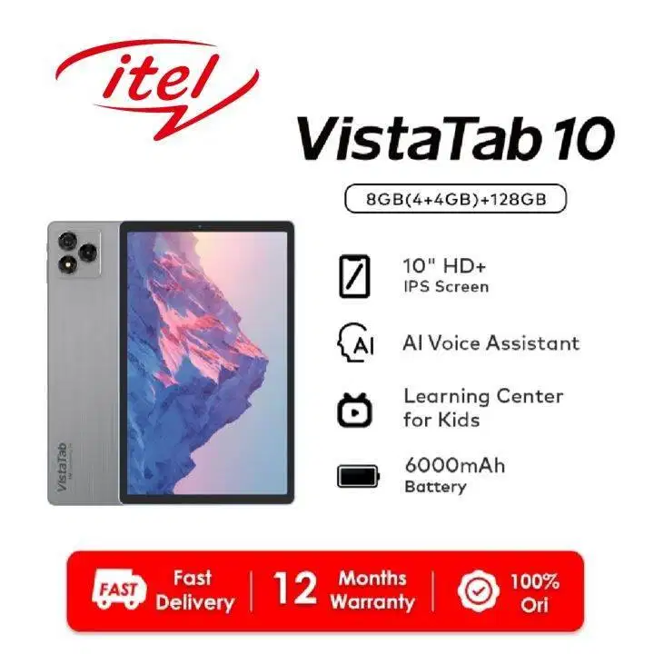 INFINIX ITEL VISTA TAB 10 (4/128) NEW GARANSI RESMI NASIONAL