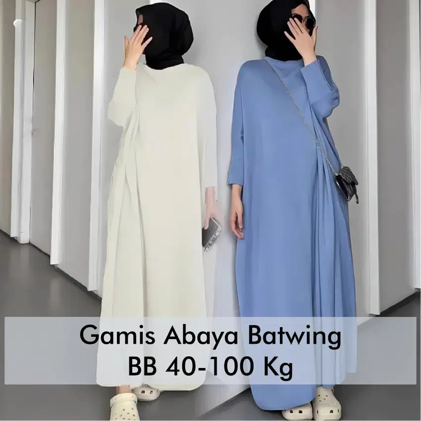 Gamis Abaya Batwing BB 40-100 Kg