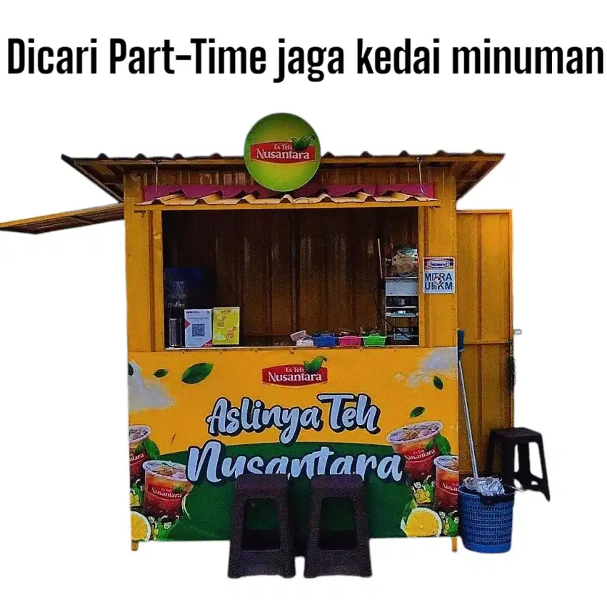 Lowongan Part Time Jaga Kedai Minuman