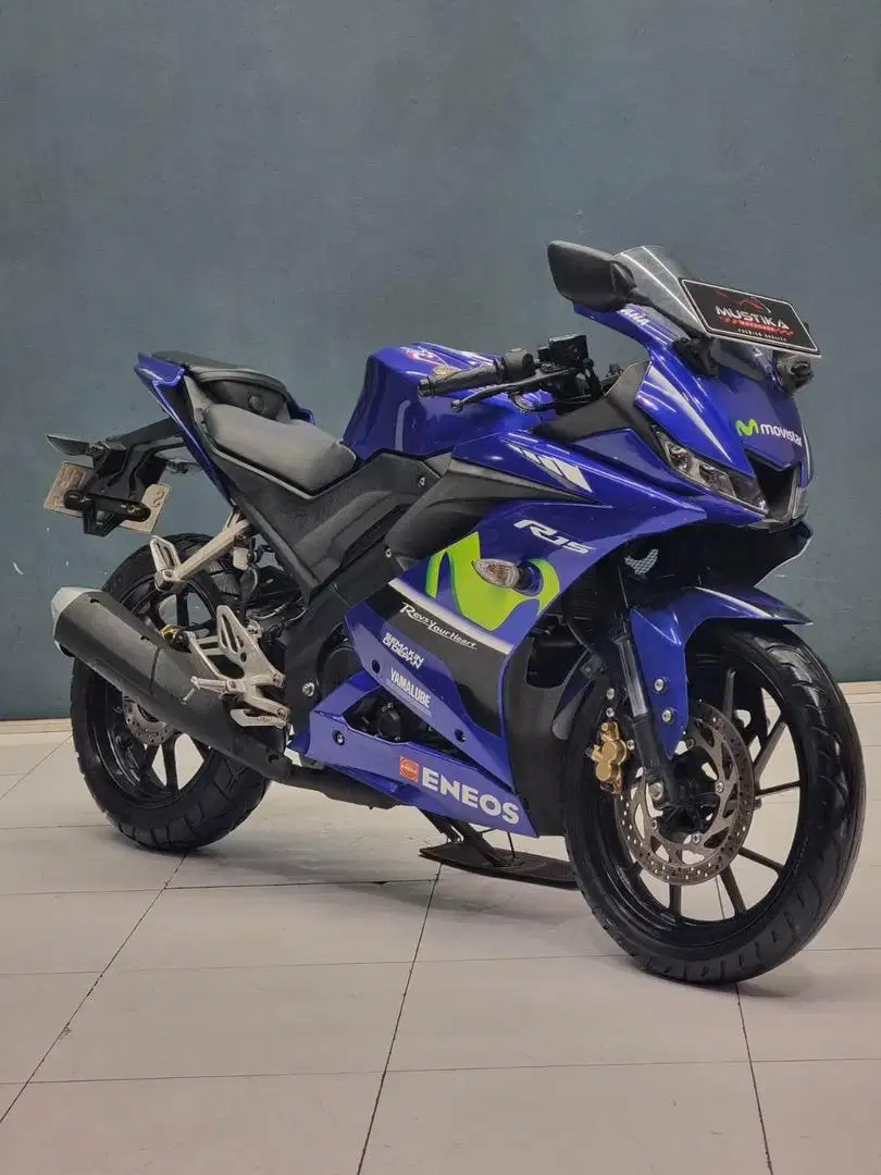 Unit Istimewa‼️ Yamaha R15 V3 2017 Movistar Edition - Zaky Mustika