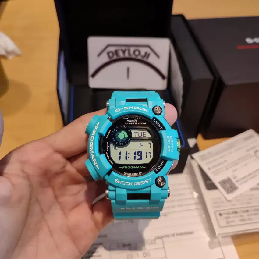 Casio Gshock Frogman Gwf d1000mb bekas second