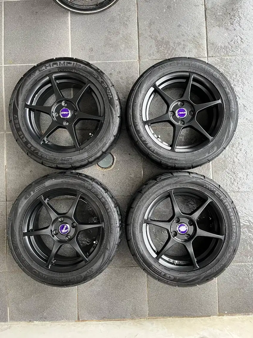 Velg Pelek Rep P1 Buddy Club Ring 15 GT Radial Champiro SX 2