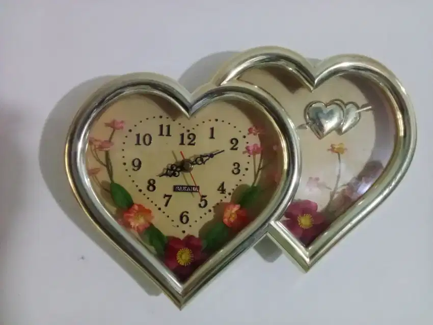 Jam dinding love-love era thn 80'an