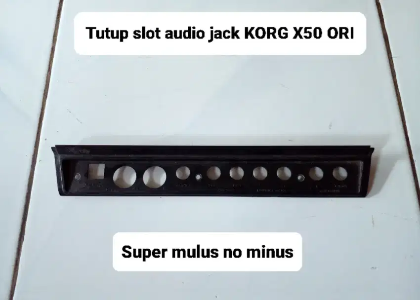 Tutup slot audio keyboard Korg X50 Ori copotan murah