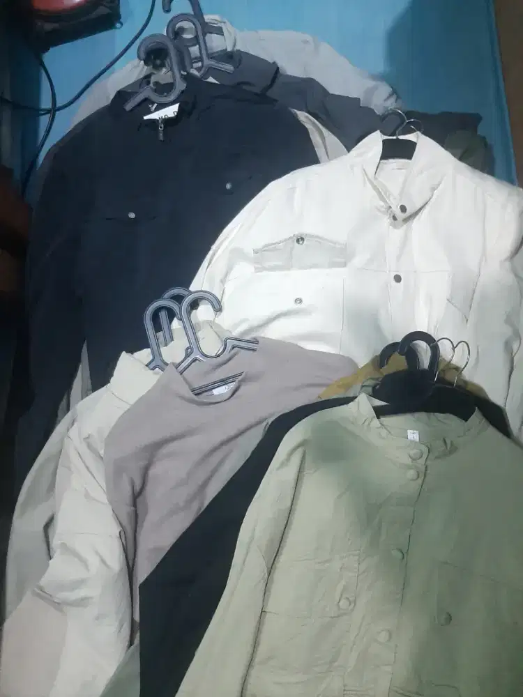 Borongan Jaket Outdoor, Casual, Parka