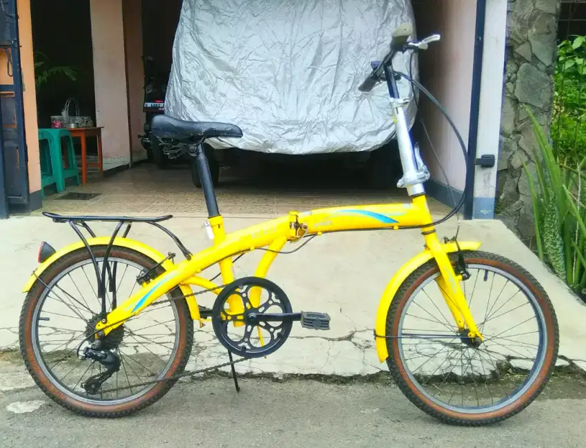 CUAKEP SIAP GOWES , SEPEDA LIPAT SHIMANO 20 !!