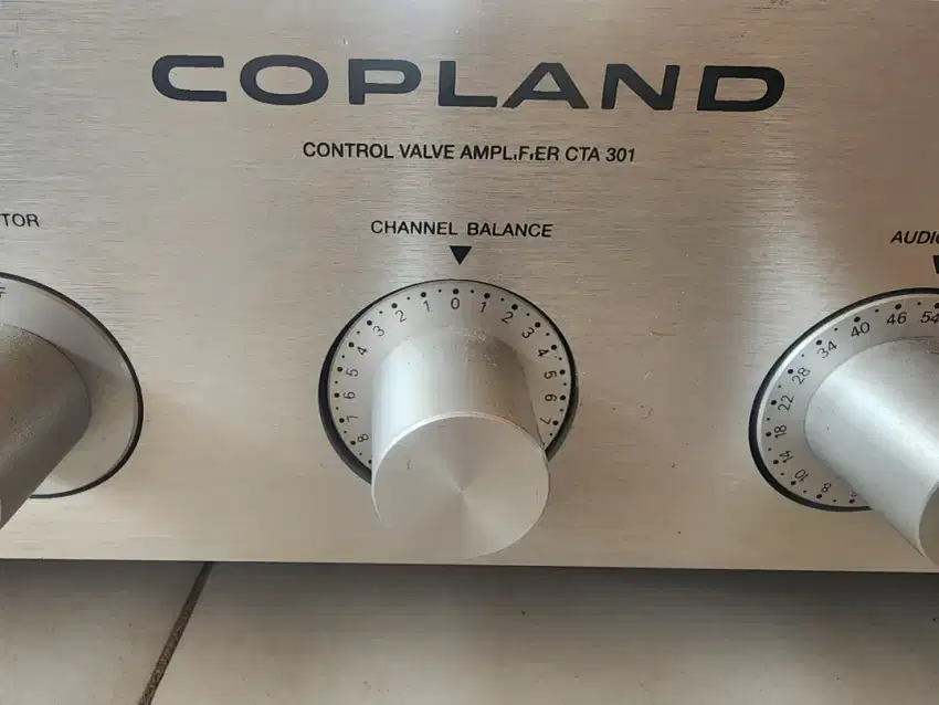 Preamp TUBE COPLAND CTA 301 Made in Sweden amplifier power full ori