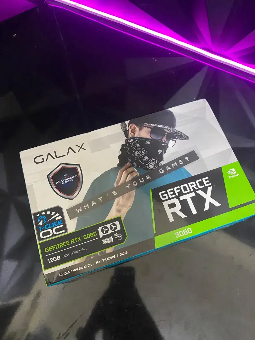 GALAX Geforce RTX 3060 1-Click OC 12GB GDDR6