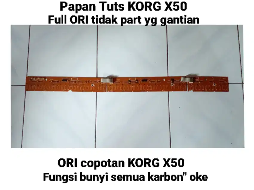 Papan pcb Tuts keyboard Korg X50 ORI copotan murah