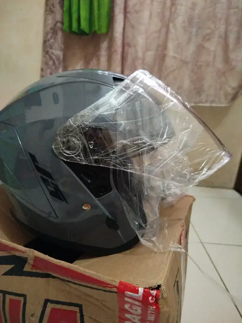 Helm Half face Mla J5 Barang baru