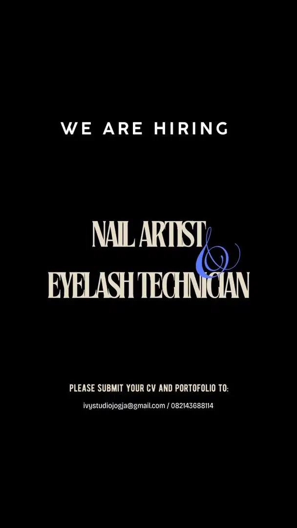 Eyelash Technician & Nail Artist