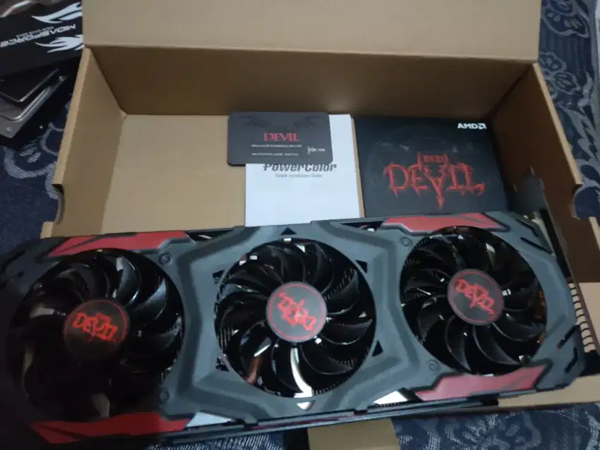 vga rx570 4gb full box