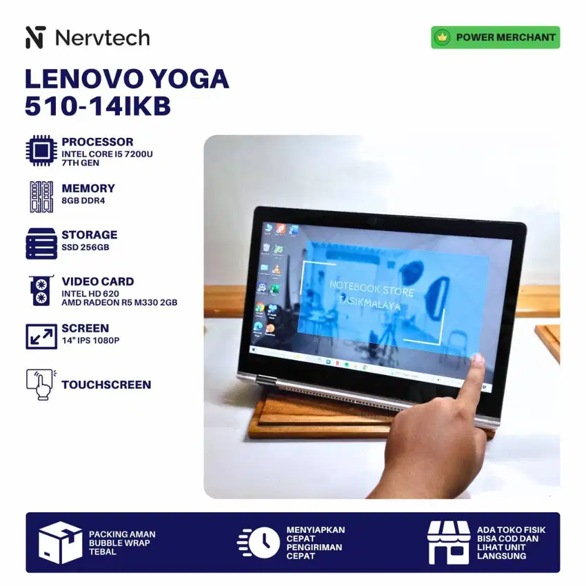 Lenovo Yoga 510-14IKB Core i5 Radeon R5 M330 2GB 8GB/256GB x360 Touch