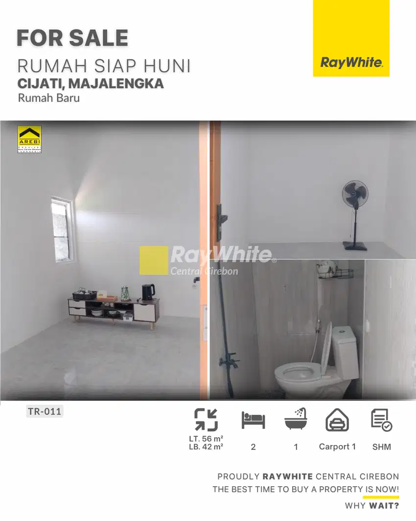 Dijual Rumah Minimalis Cantik di Cijati Majalengka