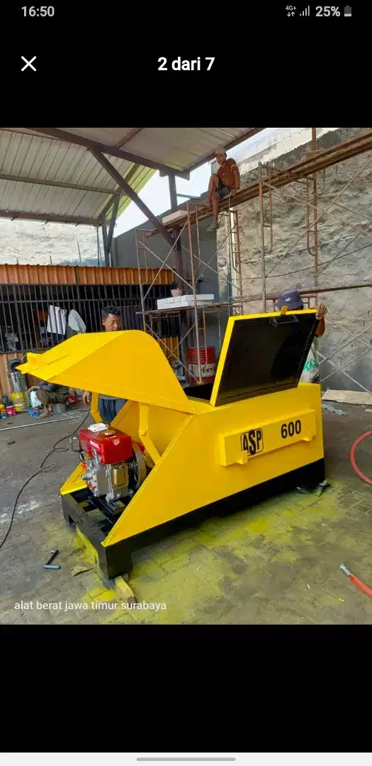 Aspal sprayer kapasitas 600 liter sampai 1000 liter kondisi baru