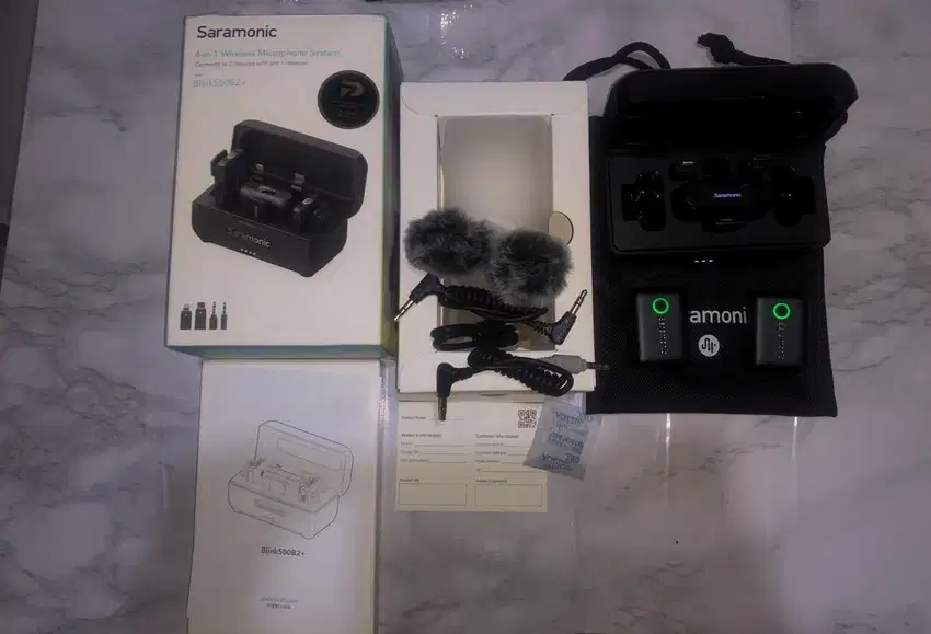 Saramonic Blink 500 B2+ PLUS (Baru dipakai 30 Desember 2024)