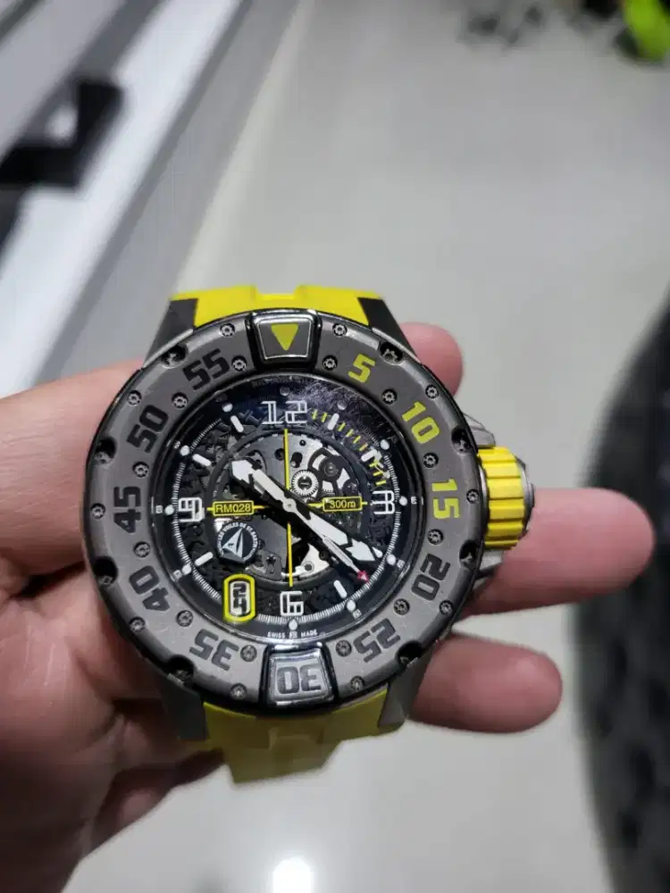 RICARD MILLE 028 ST BARTH LIMITED EDITION YELLOW