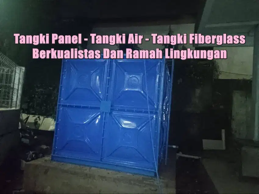 Tangki Air Kotak, Toren Air, Tangki Rooftank Kotak, Tangki Panel-Tangk