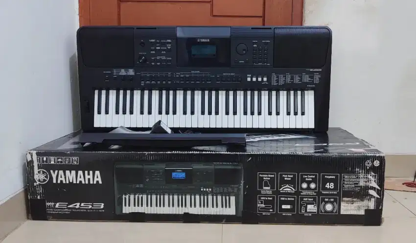 Yamaha PSR E453 Lengkap Bagus