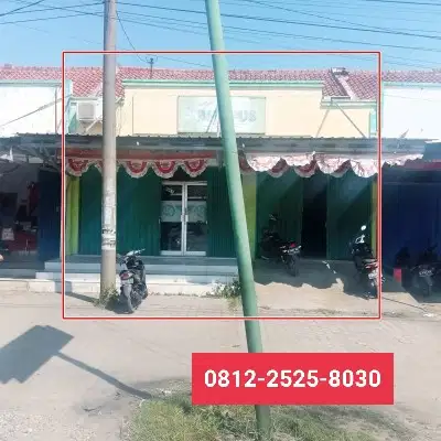 Ruko murah tanah luas 126m di ketanggungan Brebes SMK