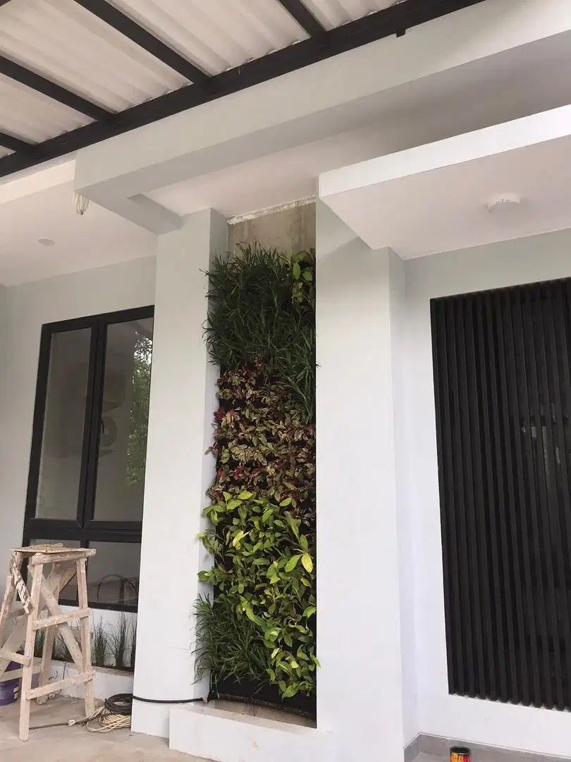 Jasa pembuatan taman vertical garden