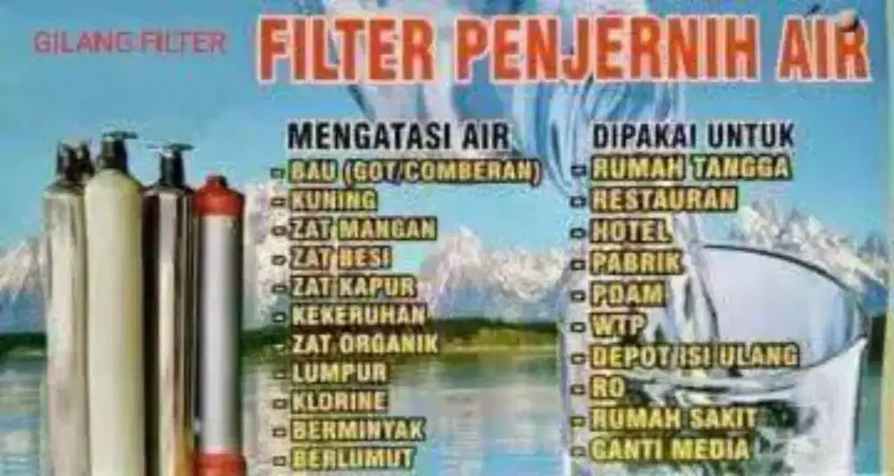 Gilang Filter Air