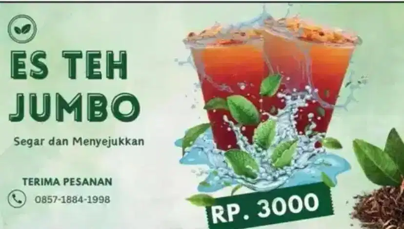 Dibutuhkan Segera kayawan wanita untuk booth es teh