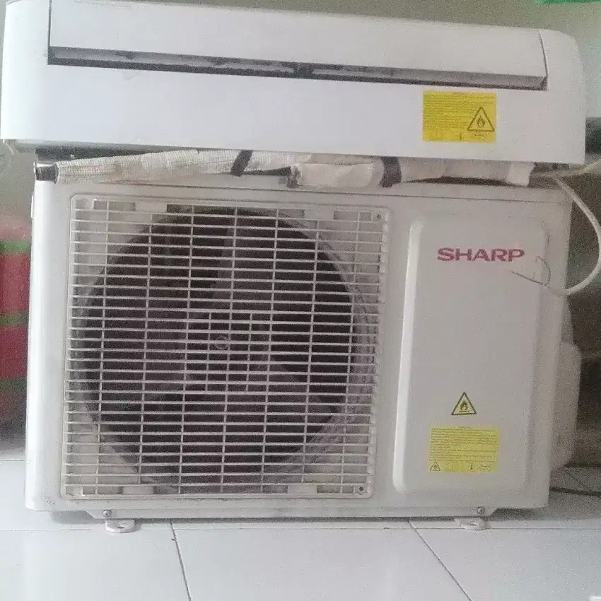 AC Sharp ucy 1/2 pk r32 jual plus pasang barang ori bukan servisan