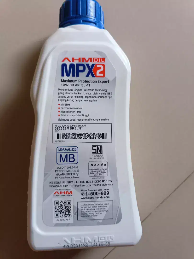 OLI MPX2 ORI AHM
