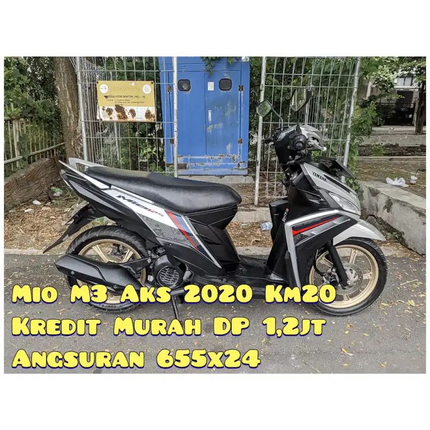 Mio M3 125cc 2020 AKS Km20Rban Jaminan