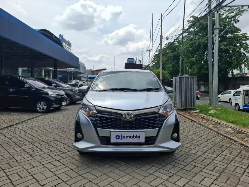 [OLX Mobbi] Dp Rendah Toyota Calya Silver 1.2 G Bensin-AT 2023 ABA