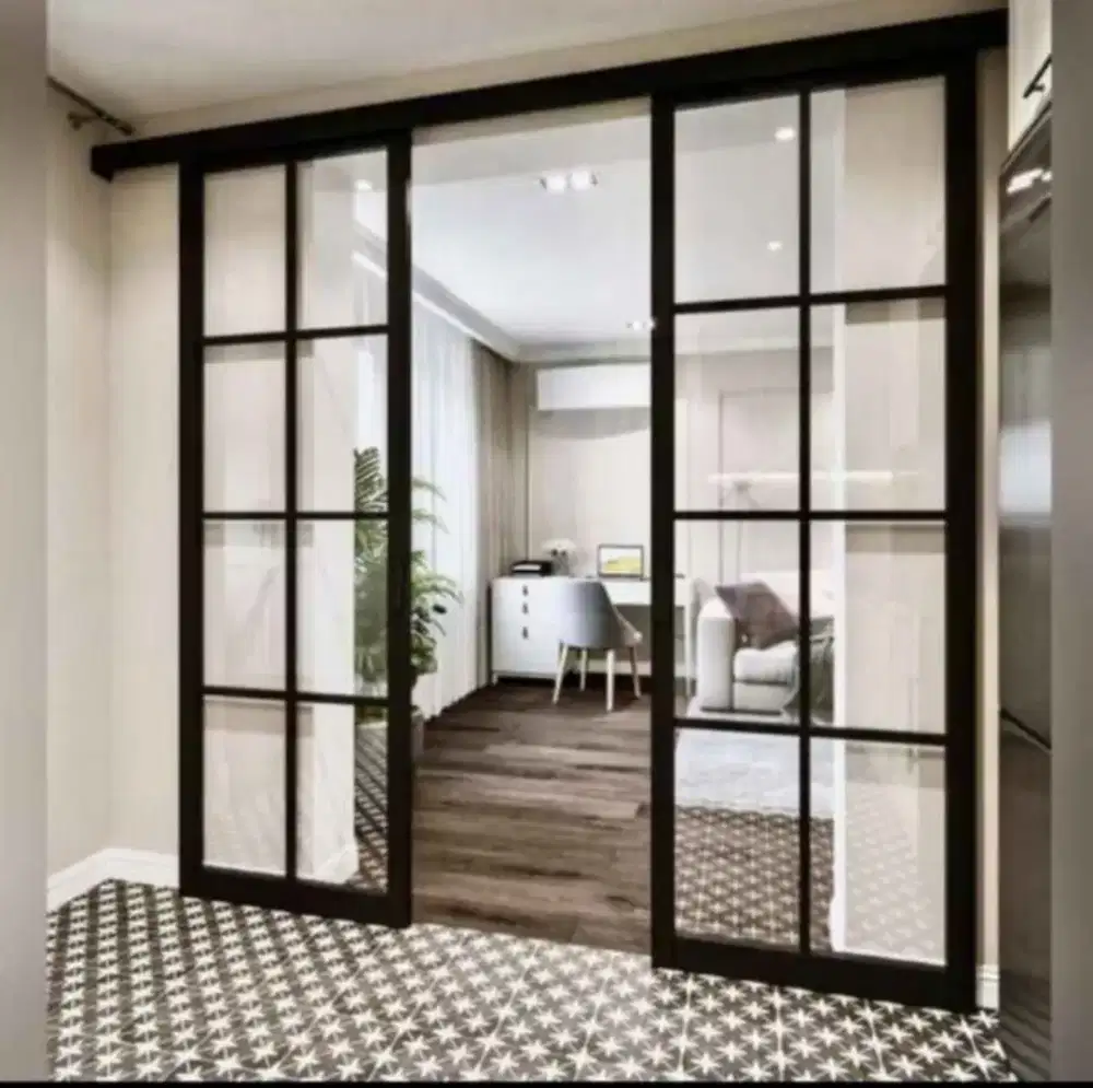 Pintu alumunium dan jendela alumunium