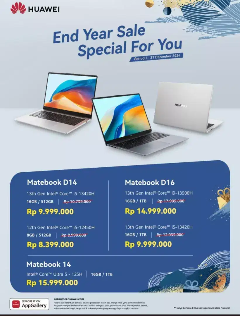 Huawei Matebook D16 1TB