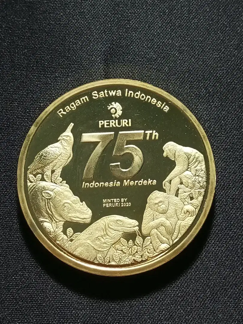 Koin peringatan 75 tahun kemerdekaan indonesia