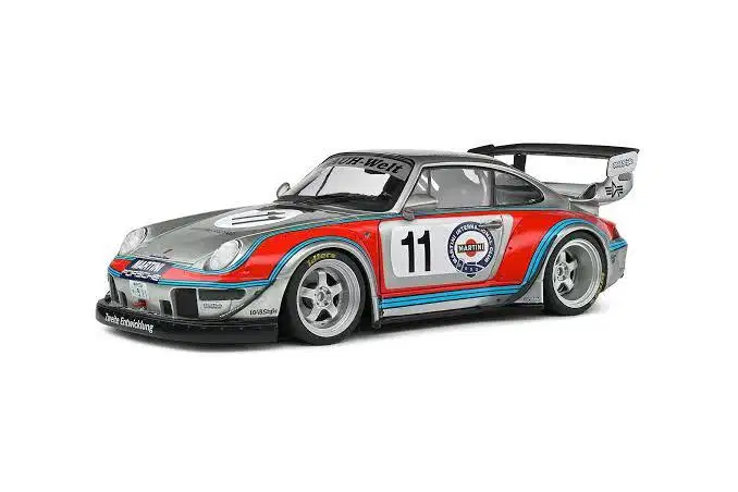 dijual solido Porsche RWB Martini 1:18