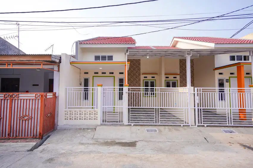 Rumah 3 KT Semi Furnish 15 Mnt ke Stasiun Bekasi SHM Siap Huni J-24571