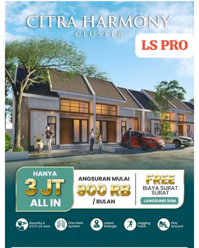 Rumah komersil harga murah