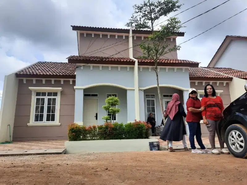 rumah subsidi konsep mezanine