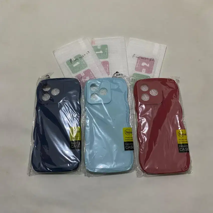 3 Soft Case dan 3 Tempered Glass Realme Note 50